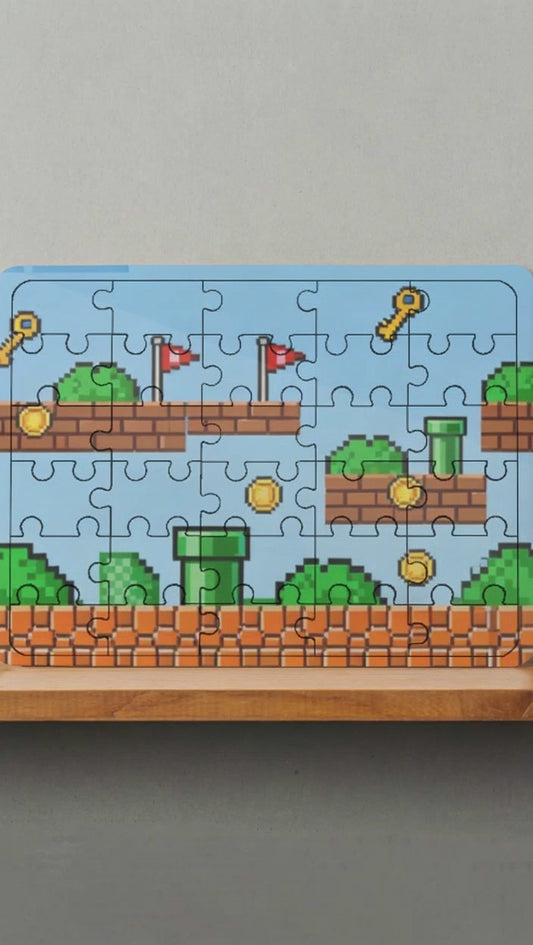 Aura Vibe Co. – Mario Puzzle Board Game